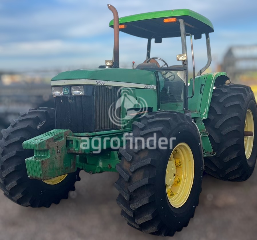 Trator John Deere 7505 ano 2003 - 7505 - Máquinas Agrícolas