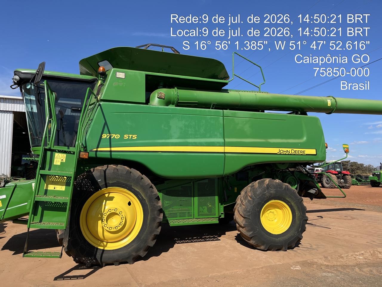 Colheitadeira John Deere 9770 STS ano 2011 - 9770 STS - Máquinas Agrícolas
