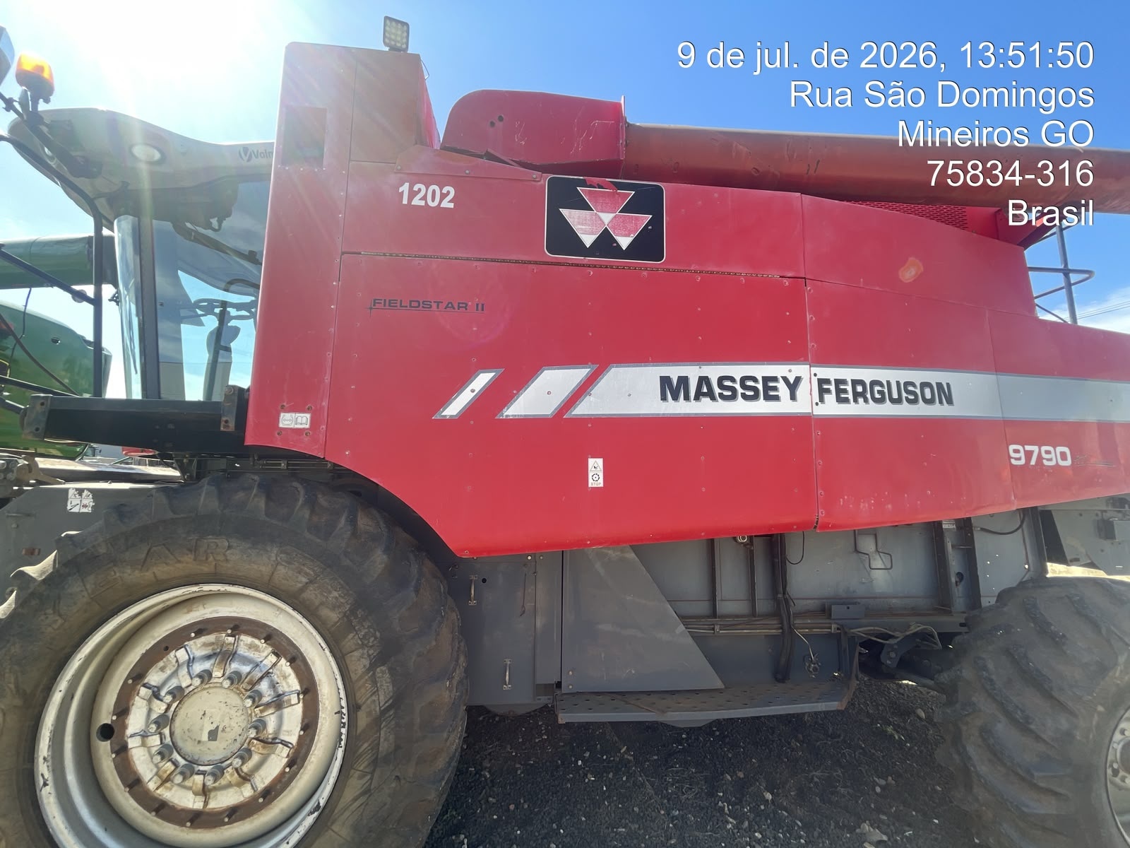 Colheitadeira Massey Ferguson MF9790 ano 2011