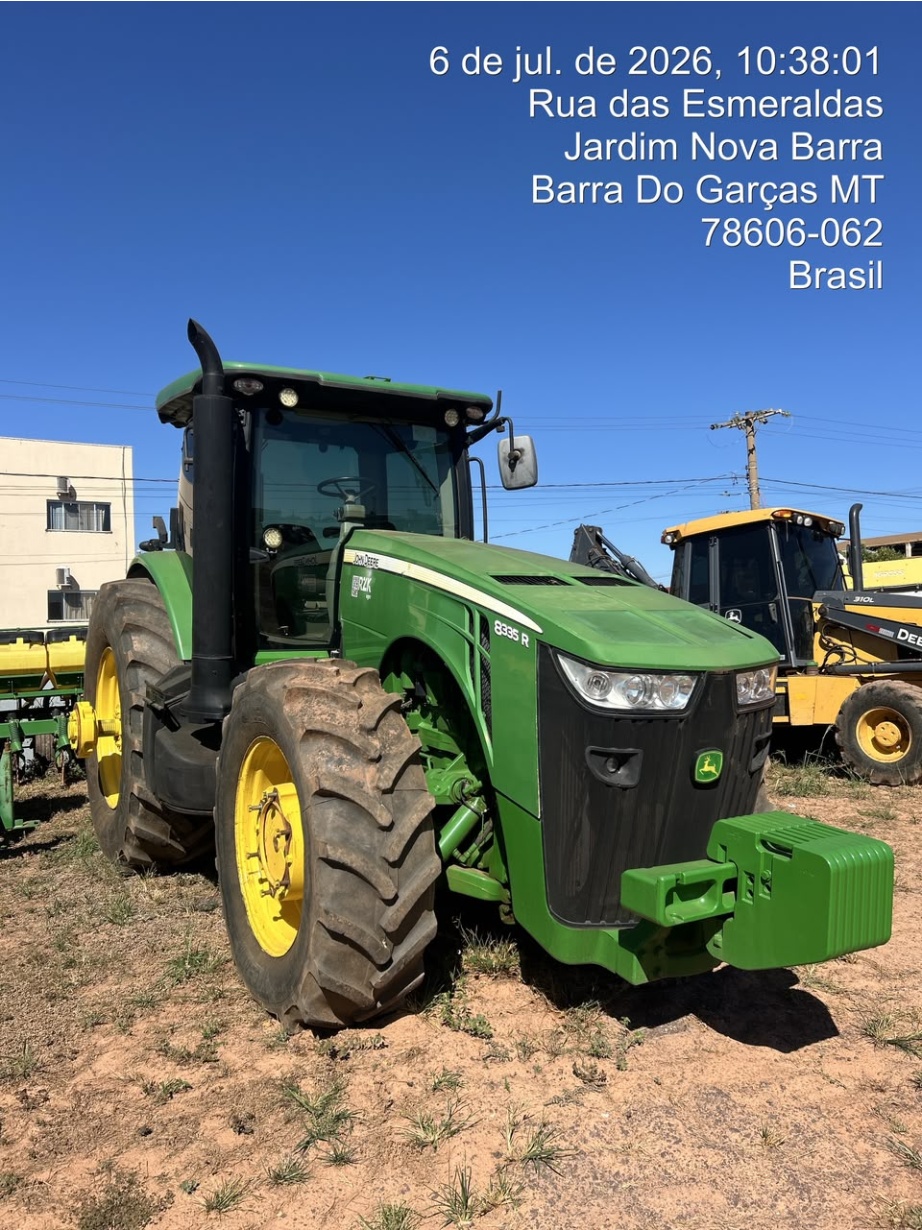 Trator John Deere 8335R ano 2012 - 8335R - Máquinas Agrícolas