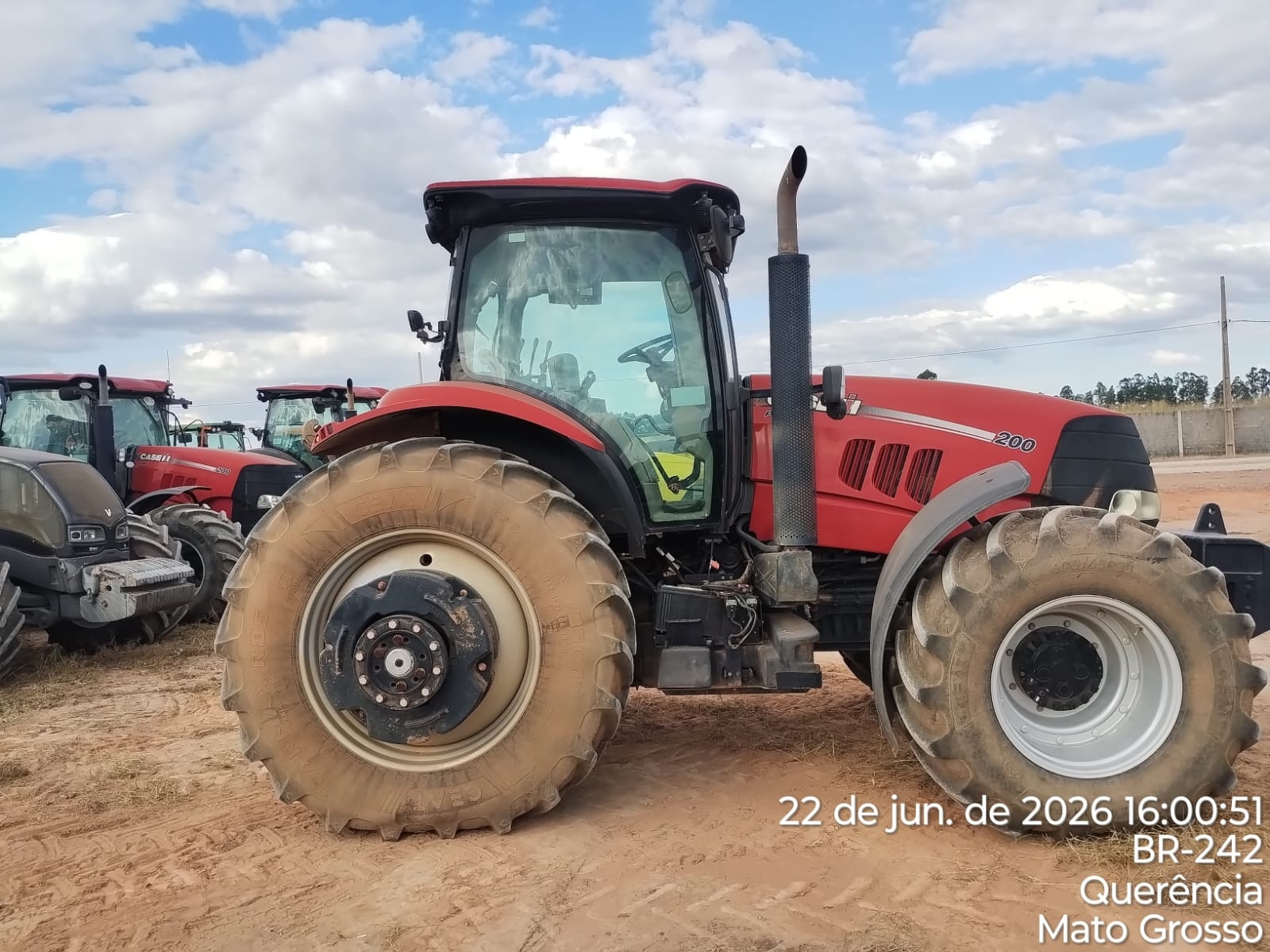 Trator Case Puma 200 ano 2022