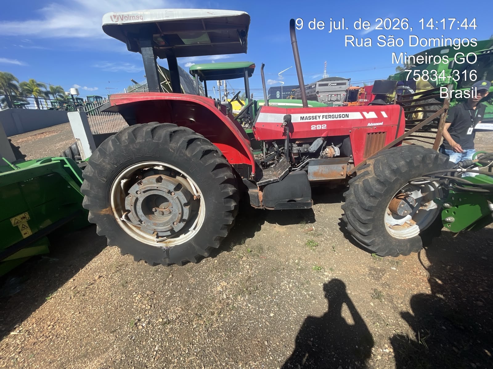 Trator Massey Ferguson MF 292 ano 2010 - MF 292 - Máquinas Agrícolas