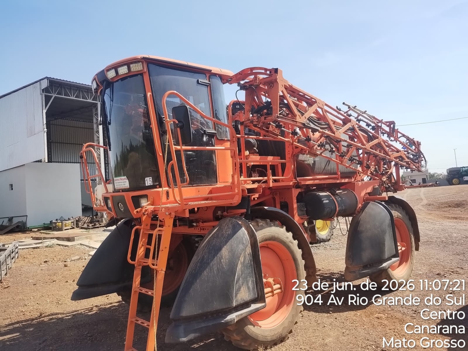 Pulverizador Autopropelido Jacto uniport 2500 ano 2012