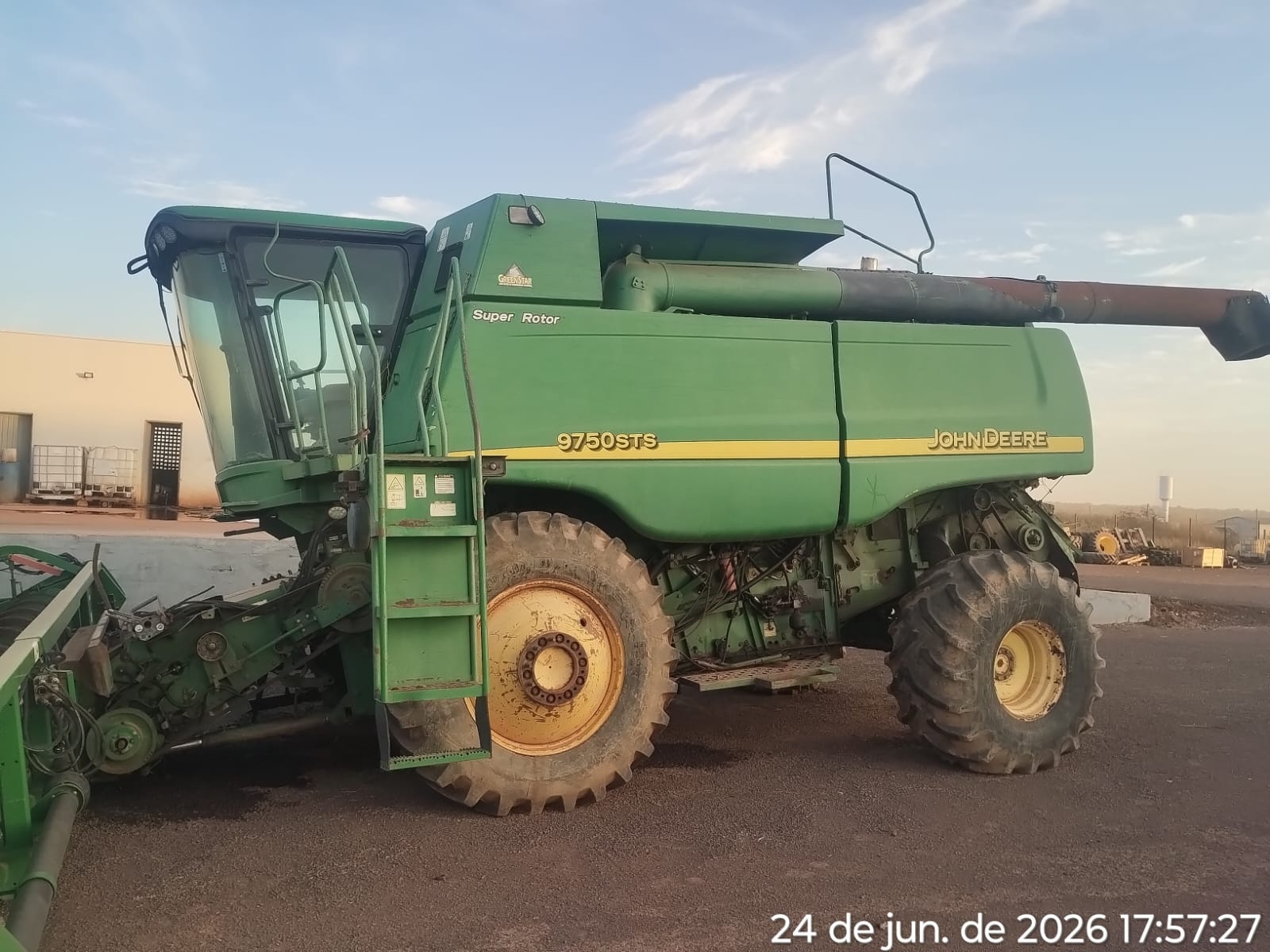 Colheitadeira John Deere 9750 STS ano 2008 - 9750 STS - Máquinas Agrícolas