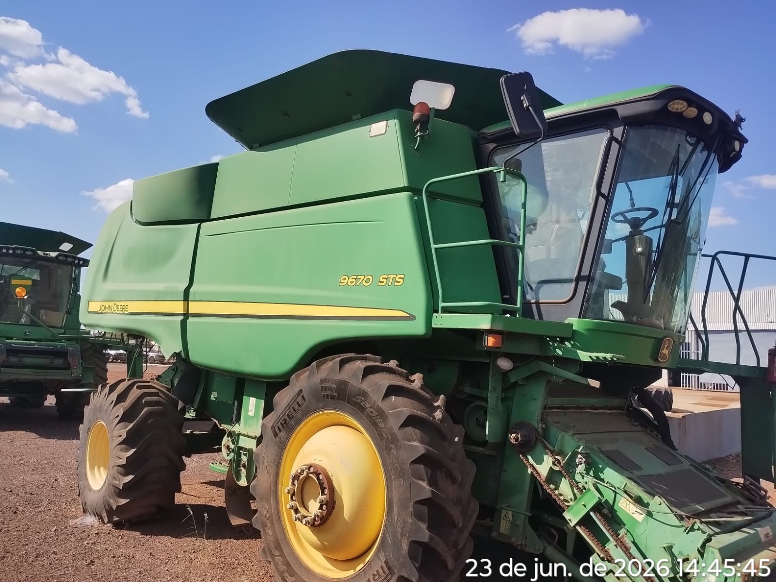 Colheitadeira John Deere 9670 STS   ano 2013 - 9670 STS   - Máquinas Agrícolas
