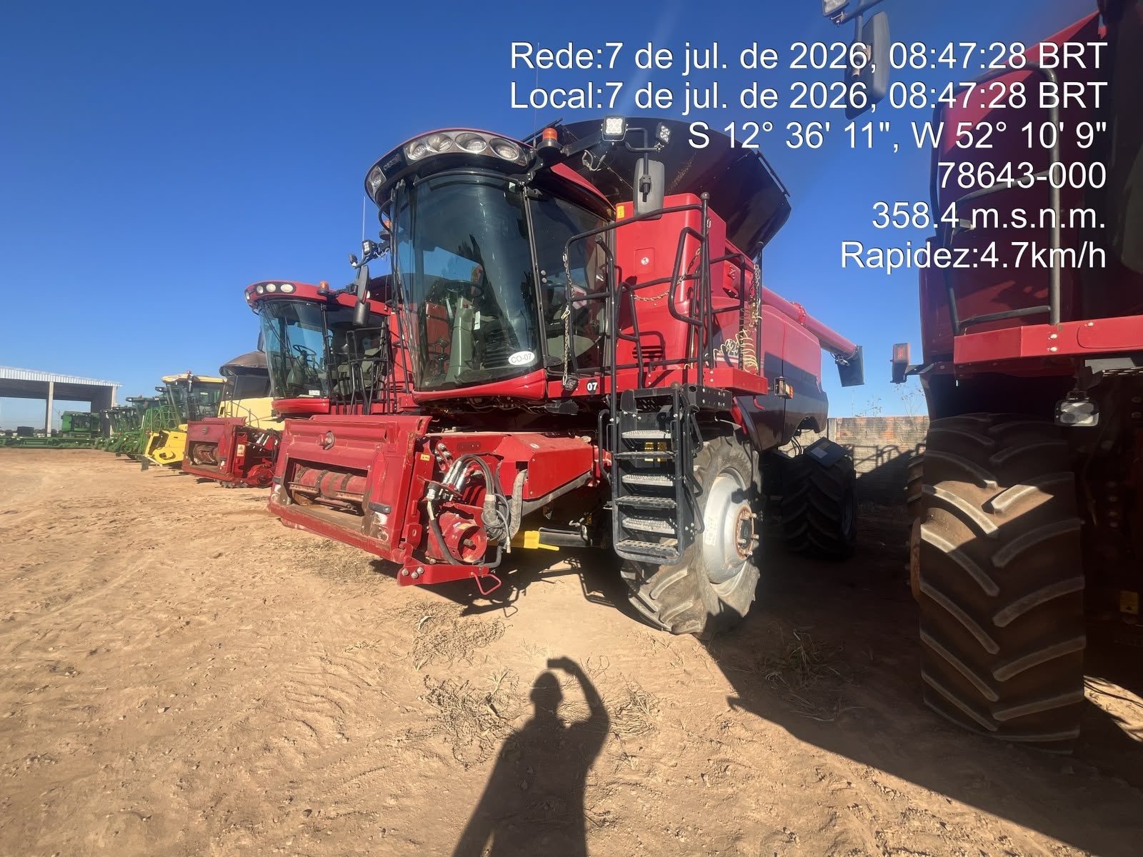 Colheitadeira Case 8250 ano 2021 - 8250 - Máquinas Agrícolas