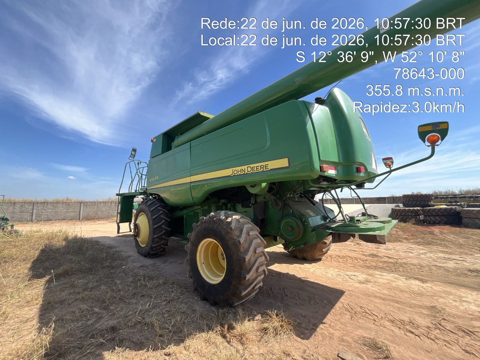 Colheitadeira John Deere 9770 STS ano 2011 - 9770 STS - Máquinas Agrícolas
