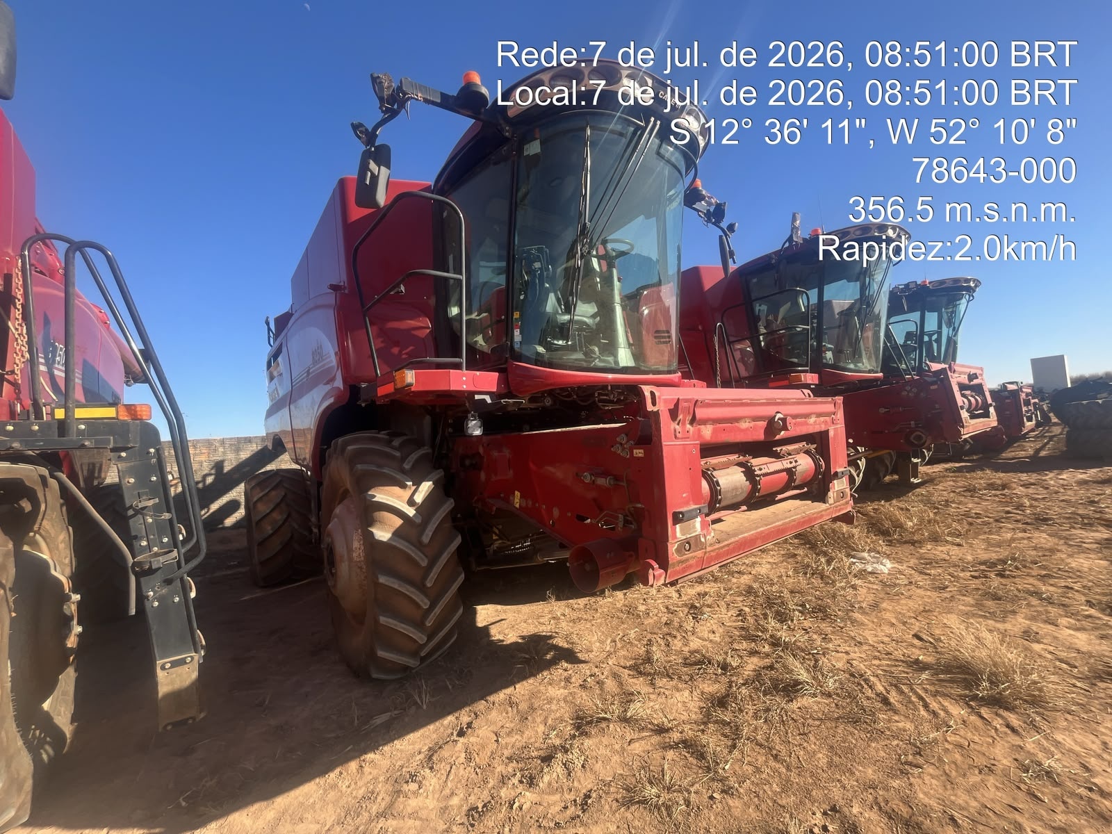 Colheitadeira Case 8250 ano 2021 - 8250 - Máquinas Agrícolas