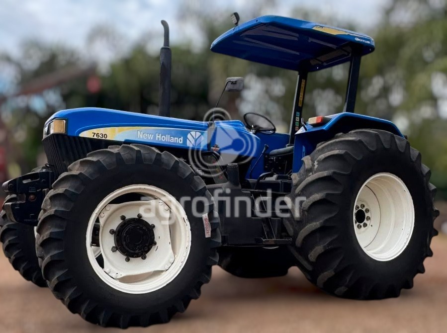 Trator New Holland 7630 ano 2011 - 7630 - Máquinas Agrícolas