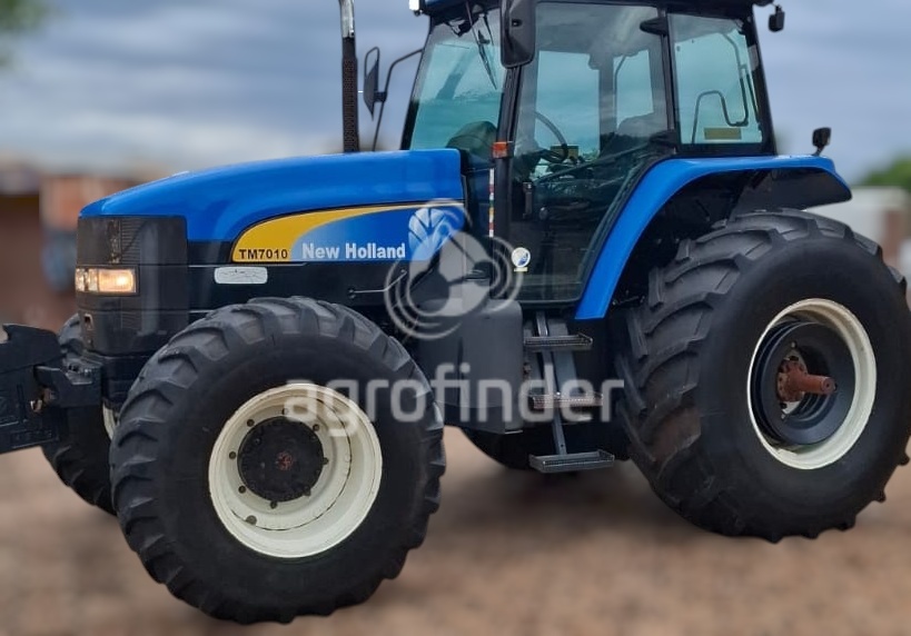 Trator New Holland TM 7010 ano 2011 - TM 7010 - Máquinas Agrícolas