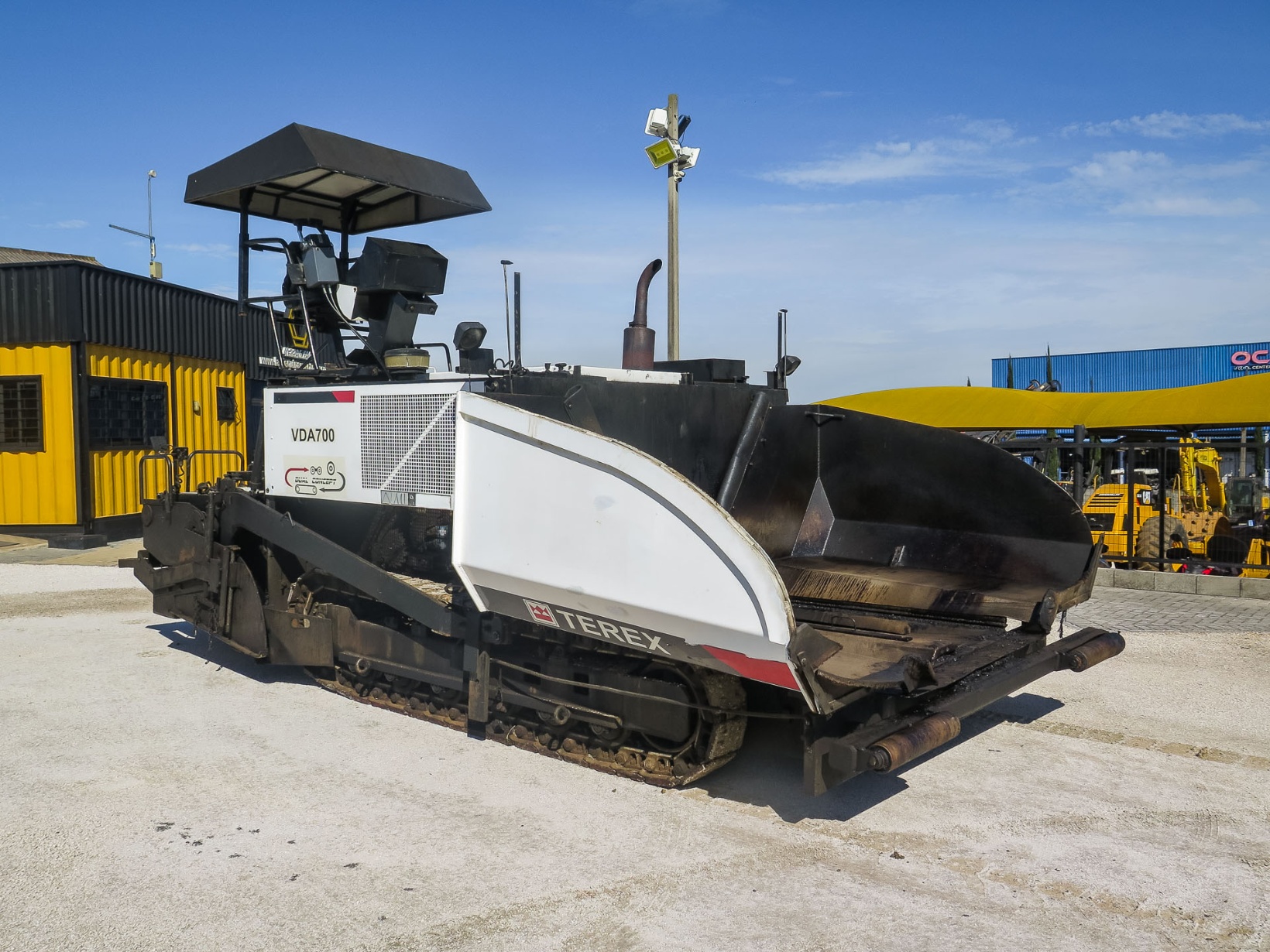 Vibroacabadora Terex VDA700 ano 2007