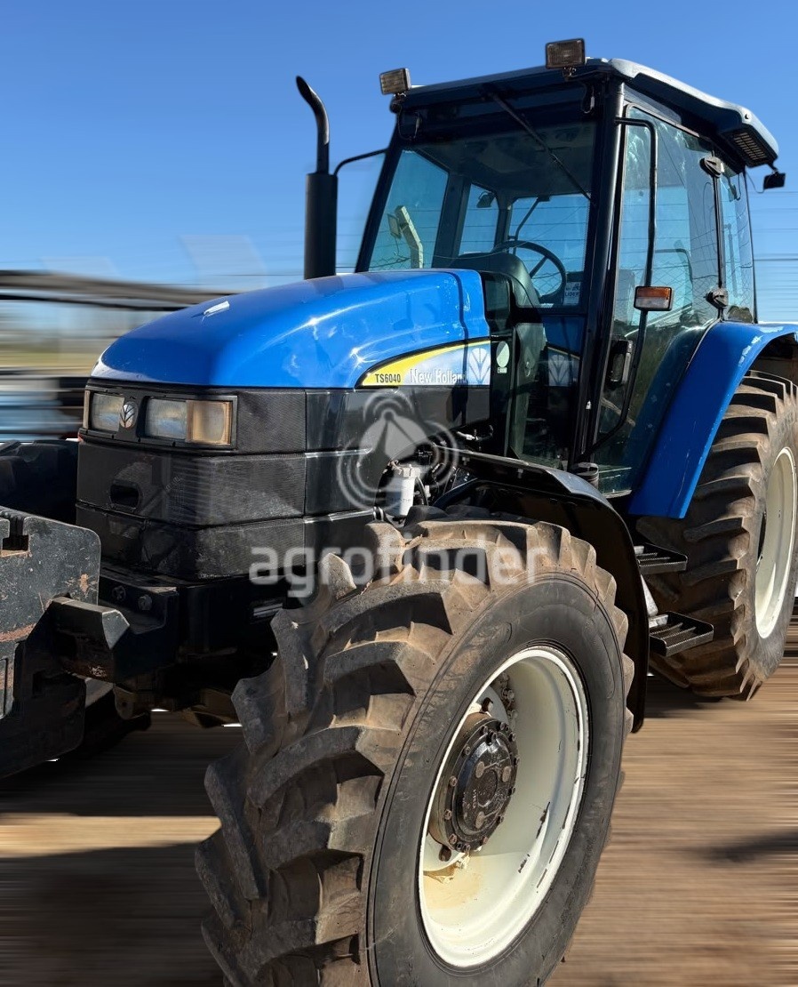 Trator New Holland TS 6040 ano 2011 - TS 6040 - Máquinas Agrícolas