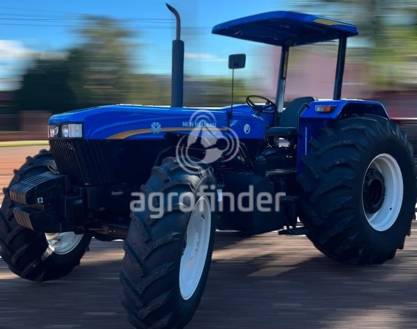 Trator New Holland 7630 ano 2023 - 7630 - Máquinas Agrícolas