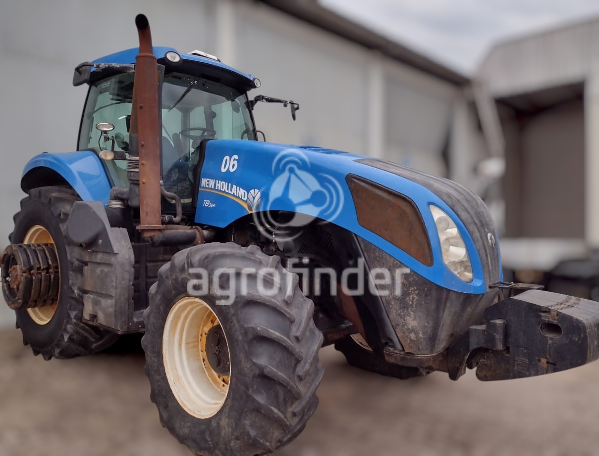 Trator New Holland T8 385 ano 2015 - T8 385 - Máquinas Agrícolas