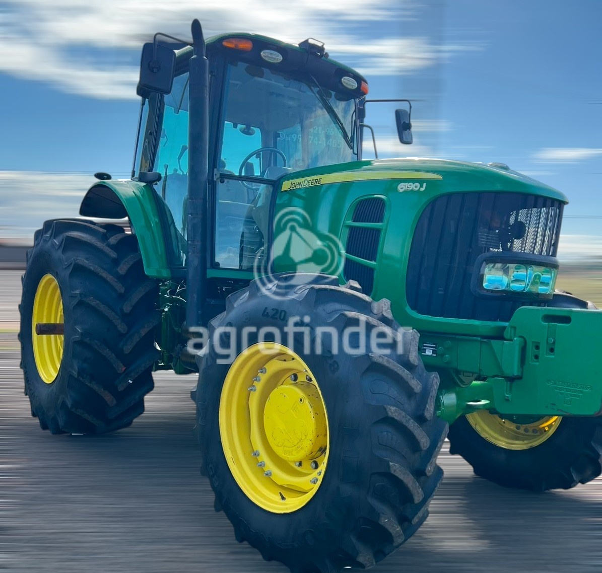 Trator John Deere 6190J ano 2022 - 6190J - Máquinas Agrícolas