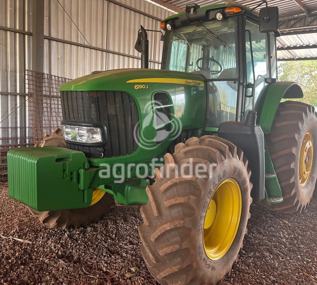 Trator John Deere 6190J ano 2020 - 6190J - Máquinas Agrícolas