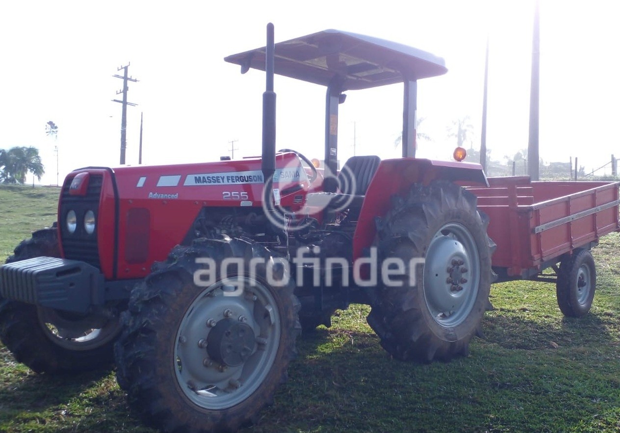 Trator Massey Ferguson 255 ano 2017 - 255 - Máquinas Agrícolas