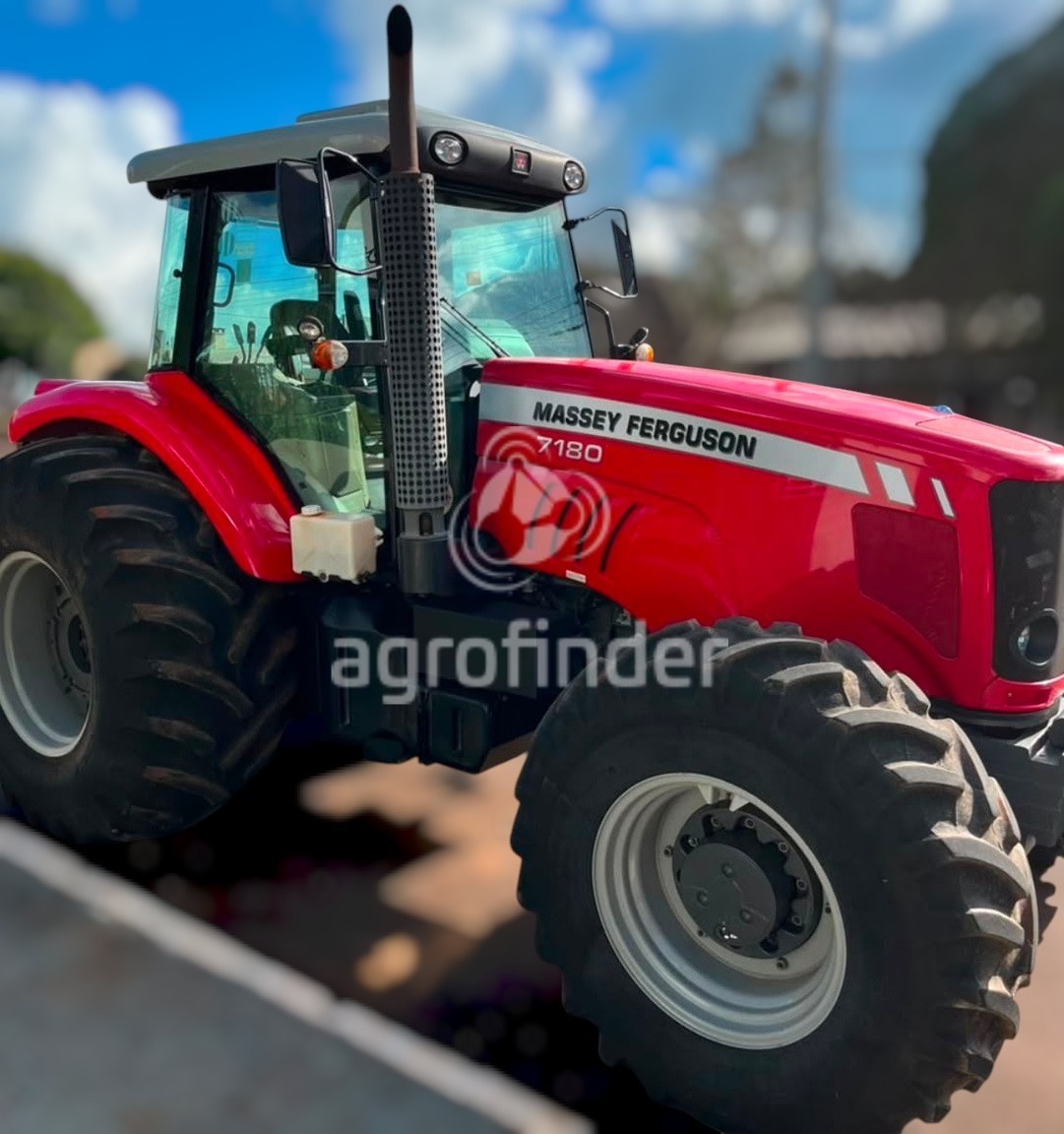 Trator Massey Ferguson MF 7180 ano 2013 - MF 7180 - Máquinas Agrícolas