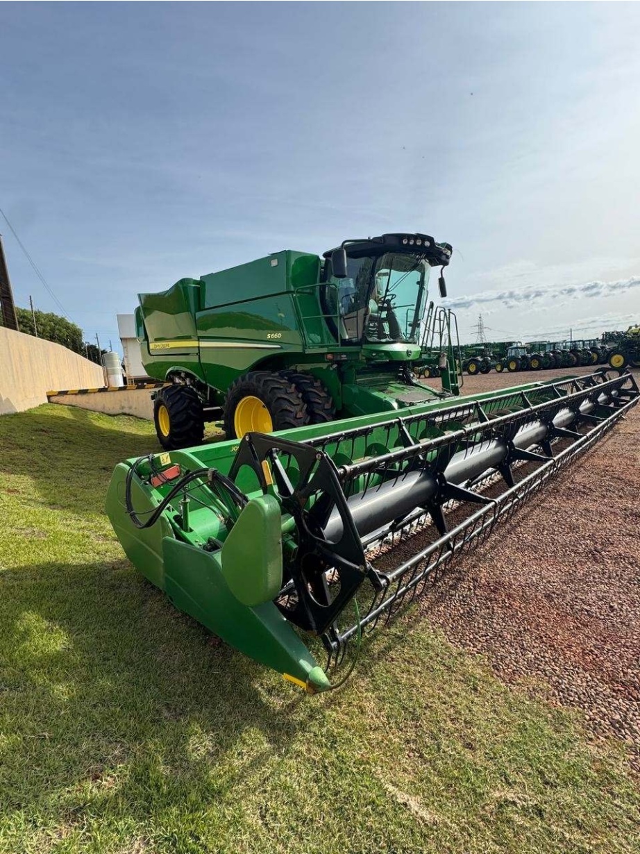 Colheitadeira John Deere S660 ano 2016 - S660 - Máquinas Agrícolas
