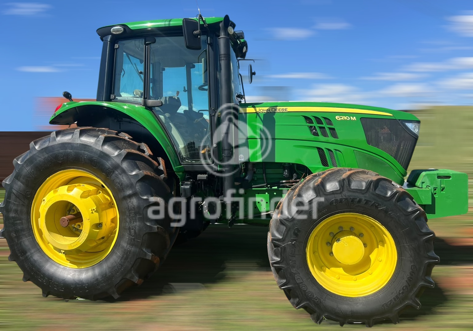 Trator John Deere 6210 M ano 2022