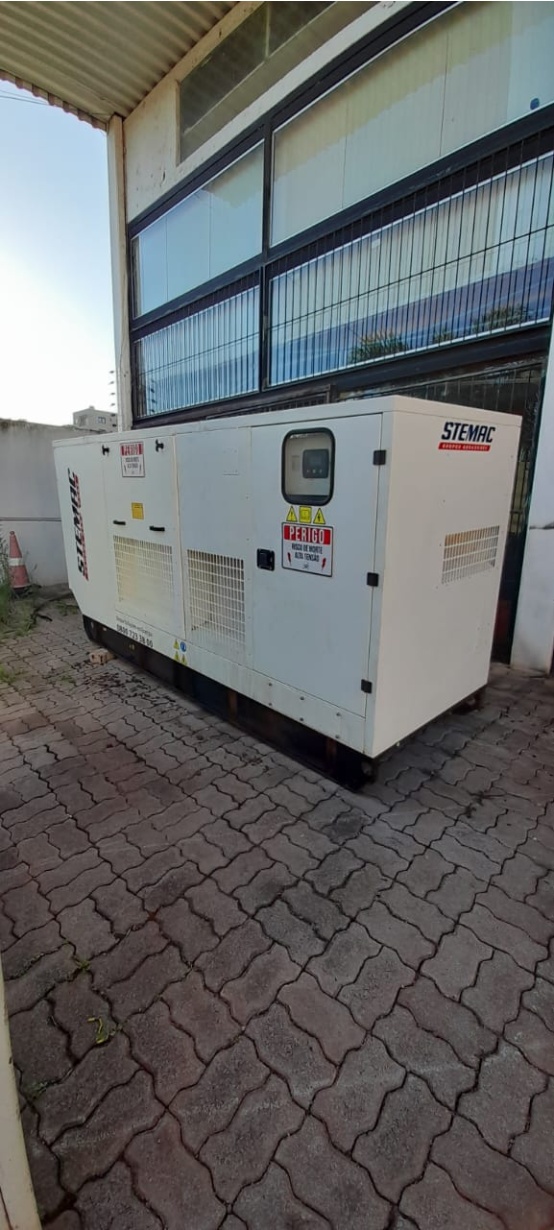Gerador de Energia STEMAC 100 kVA ano 2021