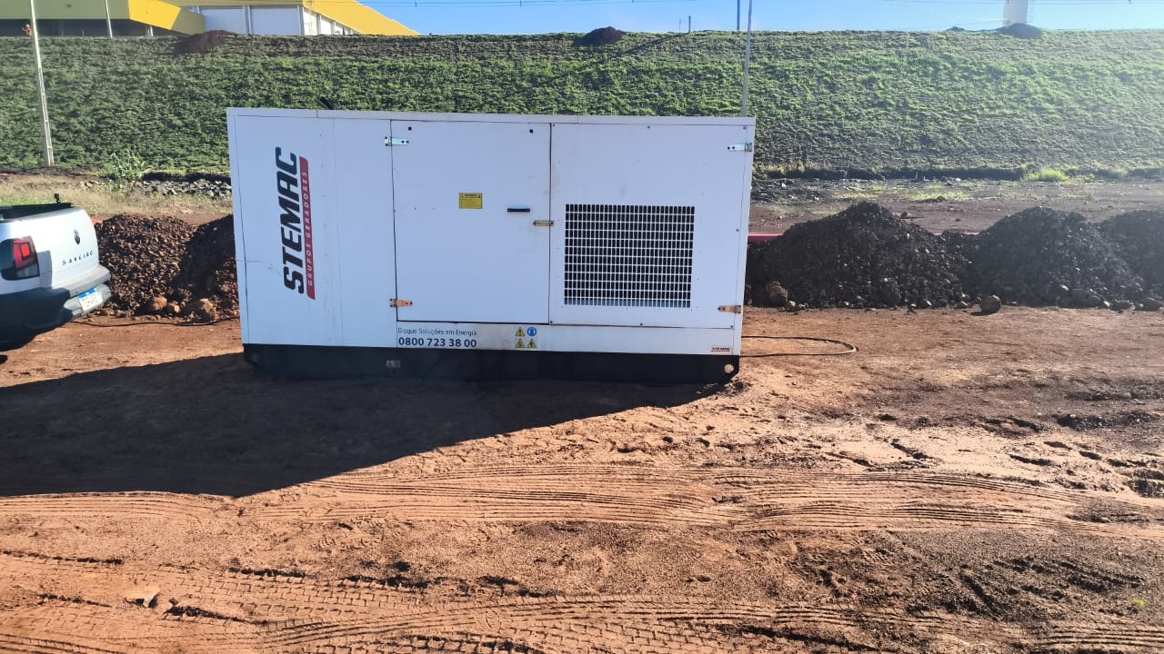Gerador de Energia STEMAC 300 kVA ano 2020