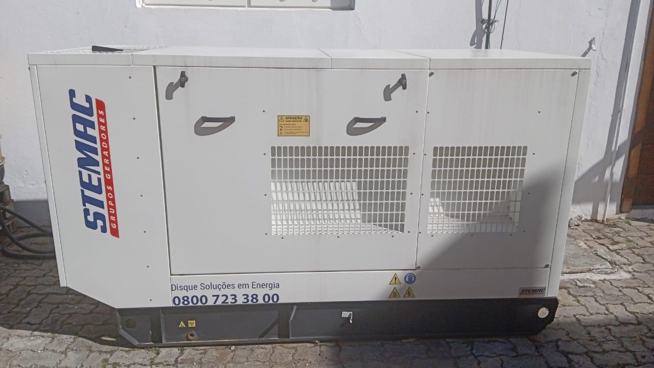 Gerador de Energia STEMAC 125 kVA ano 2021