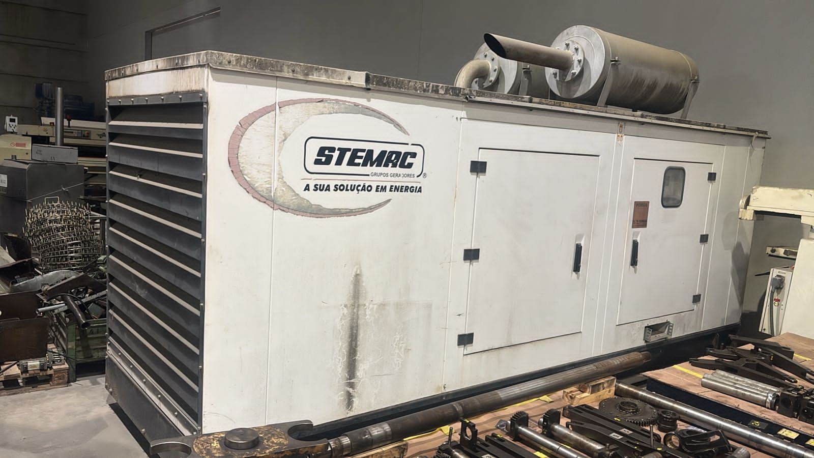 Gerador de Energia STEMAC 300 kVA ano 2006