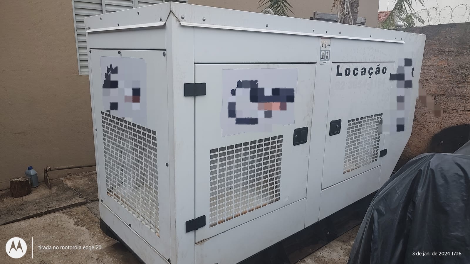 Gerador de Energia STEMAC 100 kVA ano 2012