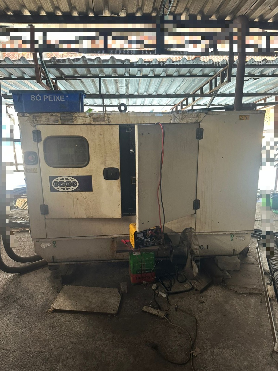 Gerador de Energia FG Wilson 100 kVA ano 2015