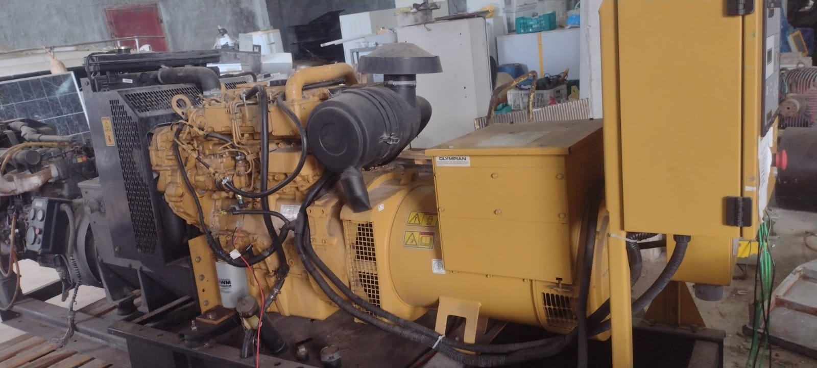 Gerador de Energia Olympian 100 kVA ano 2007