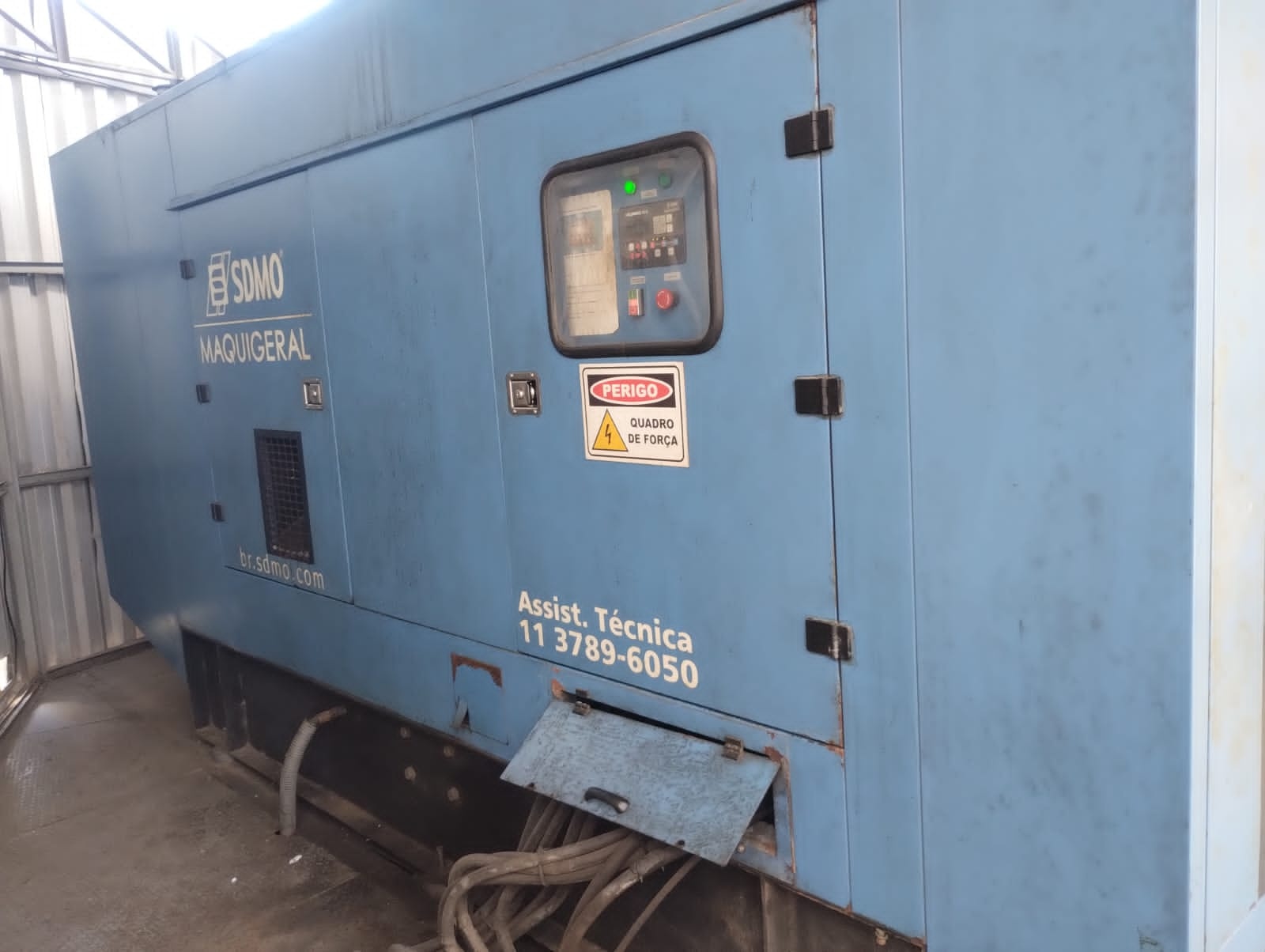 Gerador de Energia Maquigeral 500 kVA ano 2014