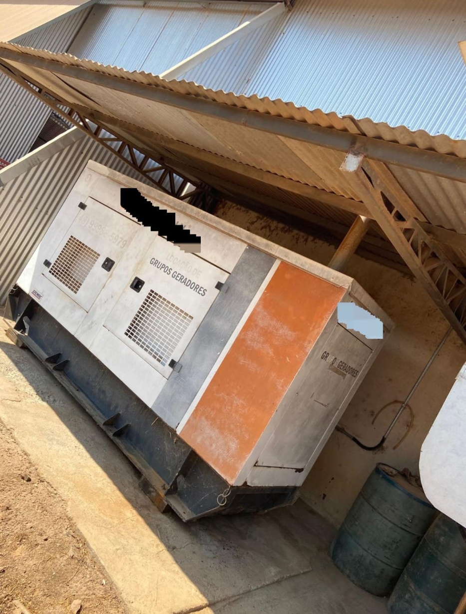 Gerador de Energia STEMAC 180 KVA ano 2012