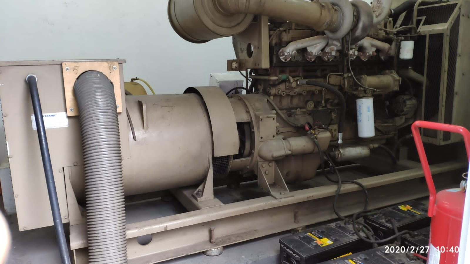 Gerador de Energia STEMAC 450 kVA ano 1996