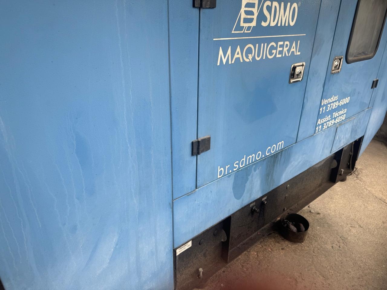 Gerador de Energia SDMO 125 kVA ano 2015
