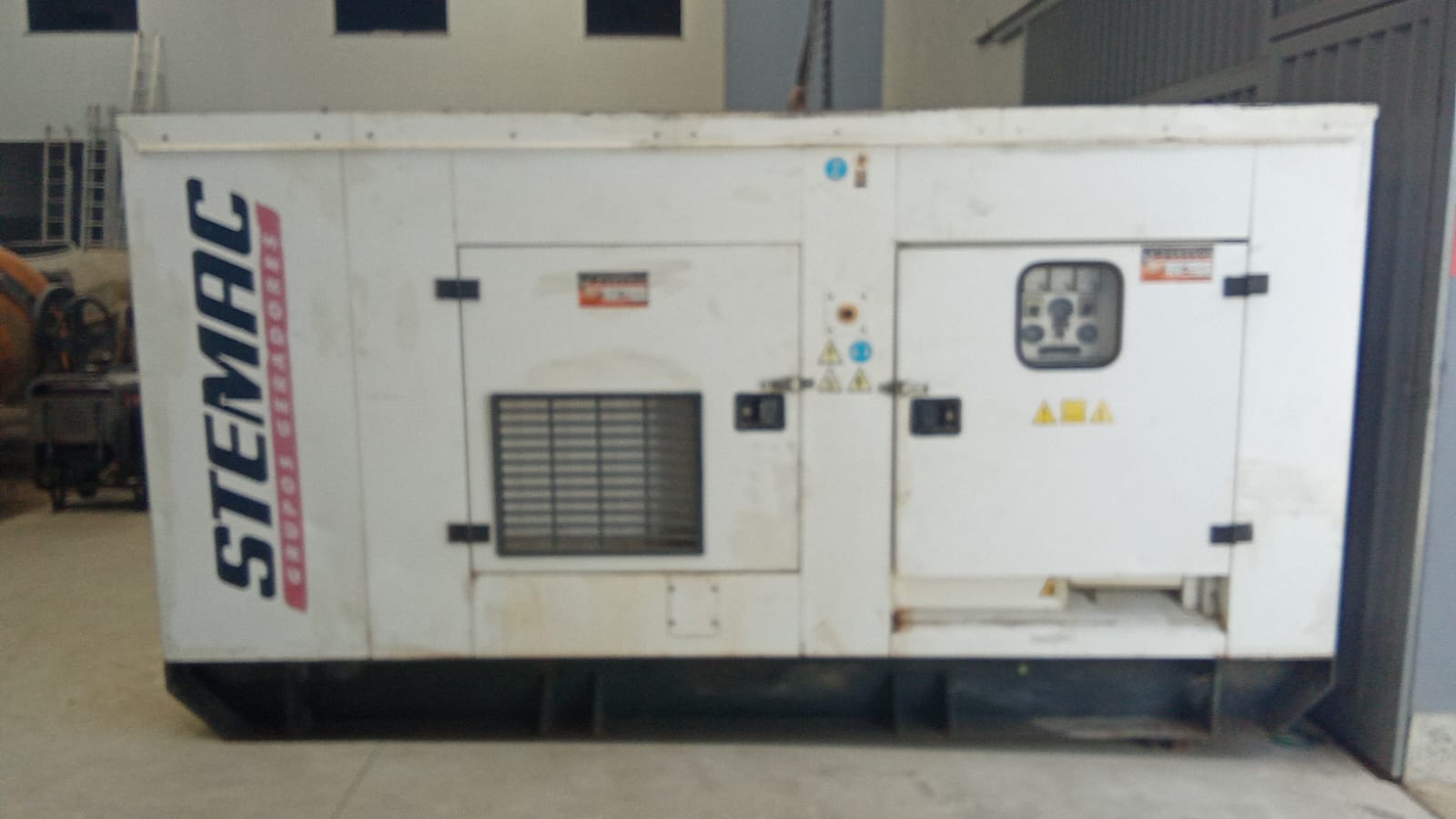 Gerador de Energia STEMAC 150 kVA ano 2014