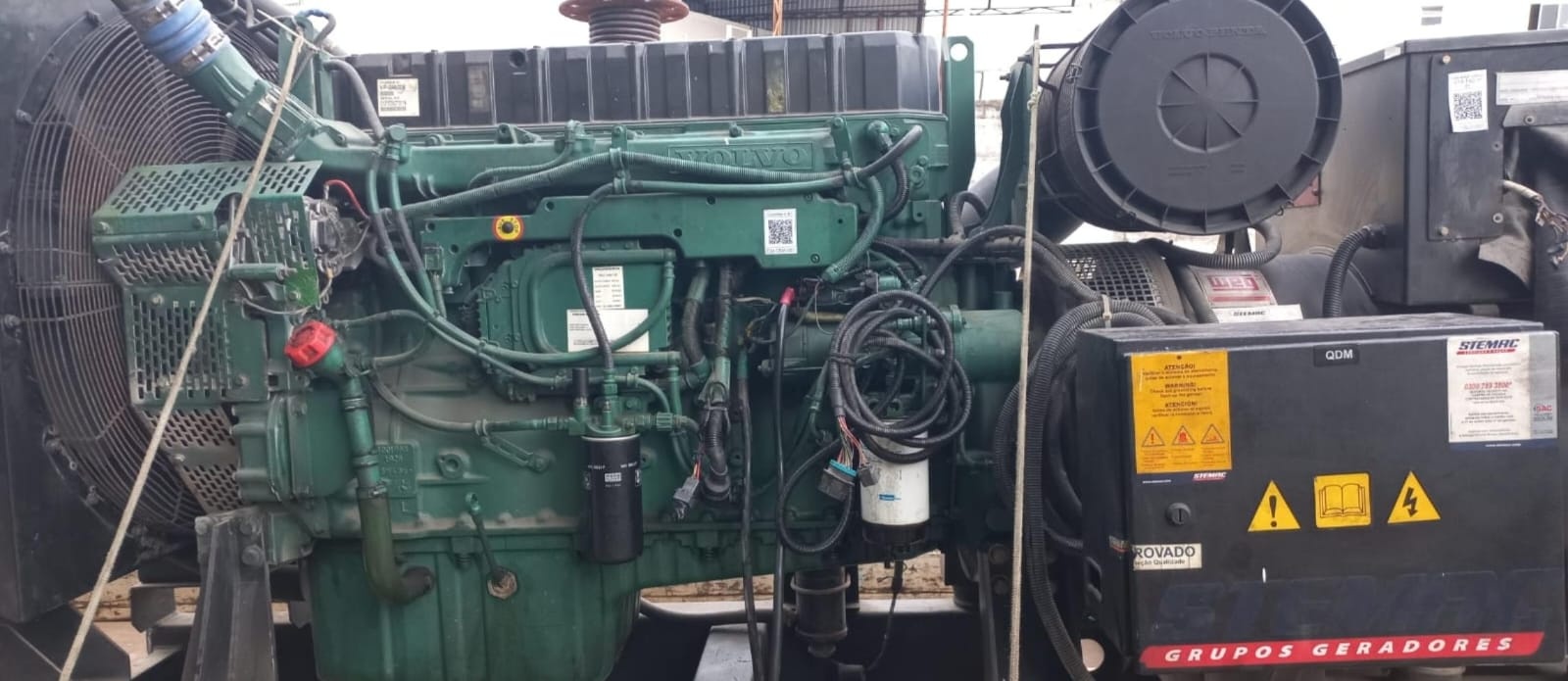 Gerador de Energia STEMAC 500 kVA ano 2006