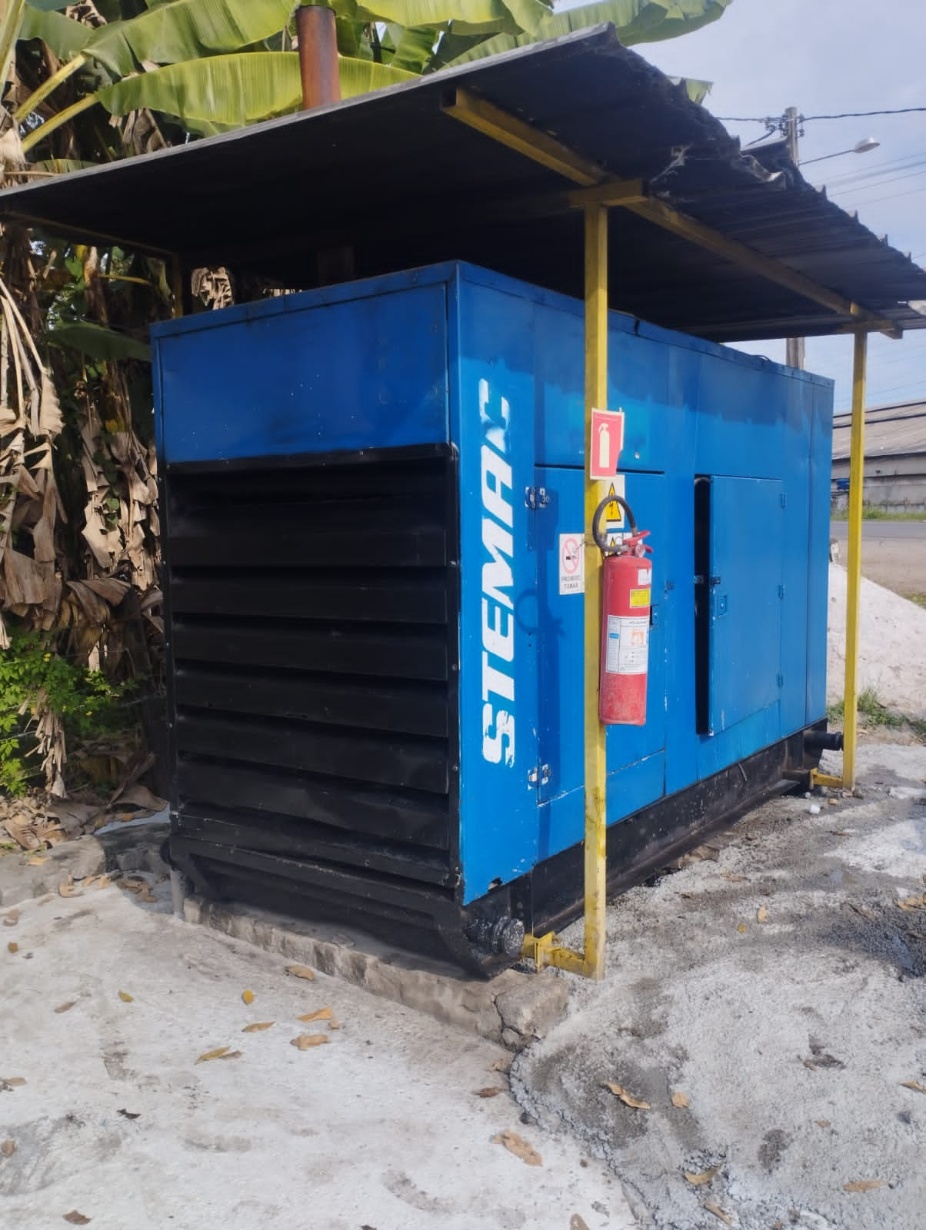 Gerador de Energia STEMAC 260 kVA ano 2008