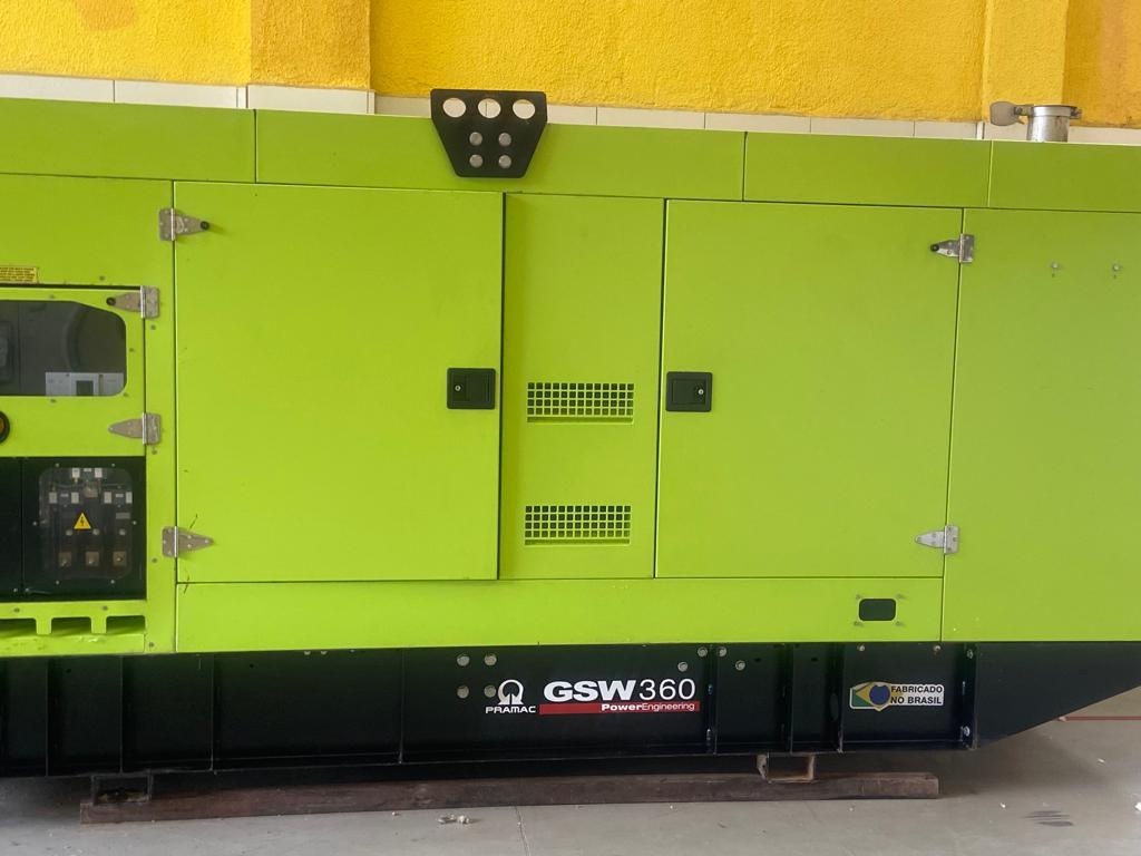Gerador de Energia Pramac 360 kVA ano 2019