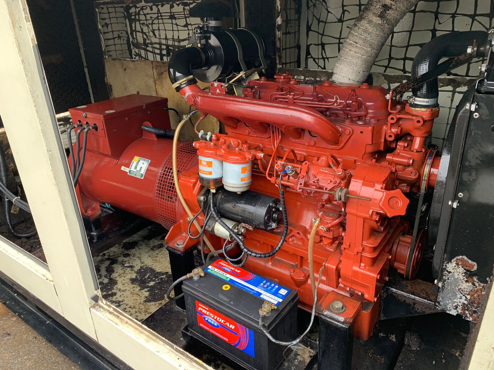 Gerador de Energia Leon Heimer 60 kVA ano 1997