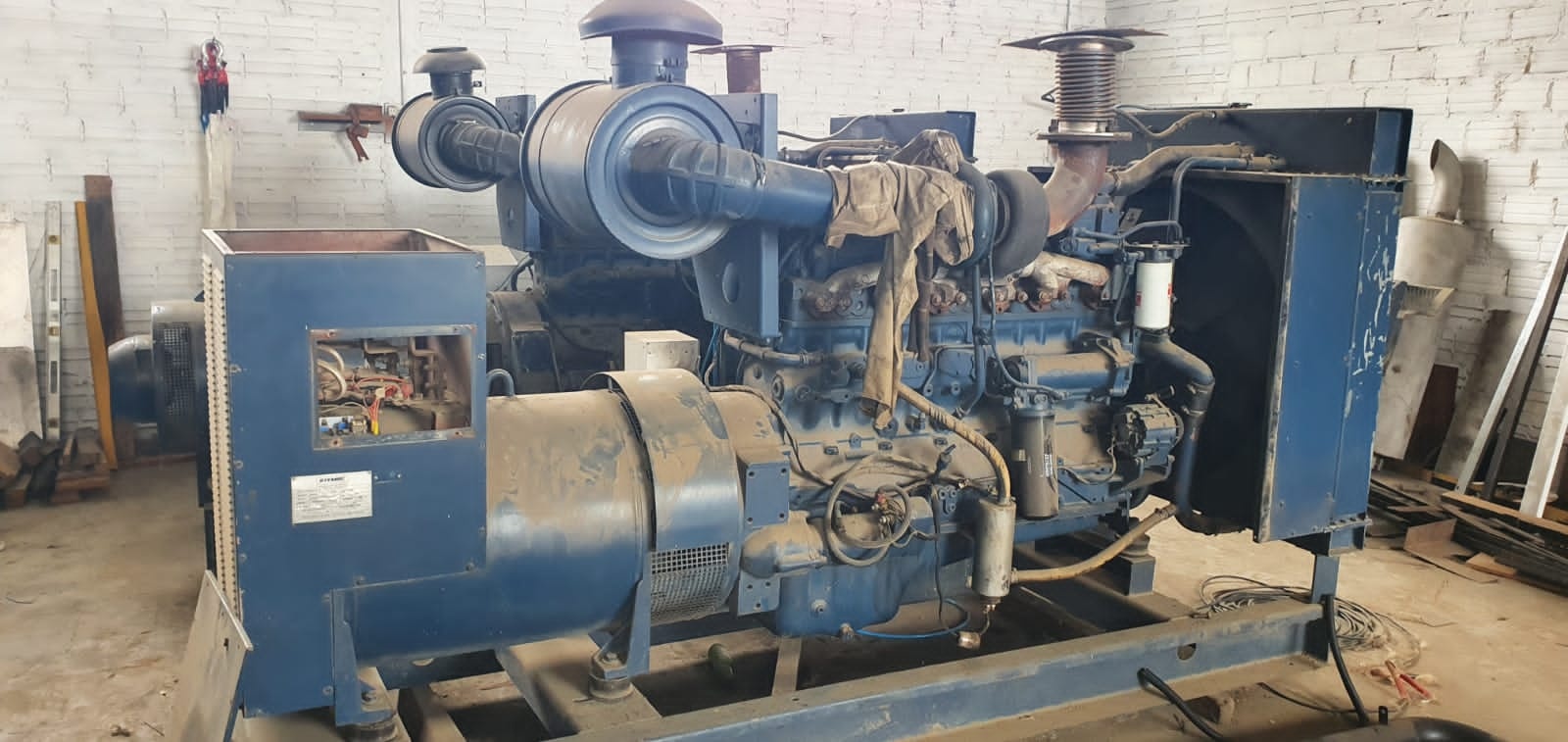 Gerador de Energia STEMAC 450 kVA ano 2001