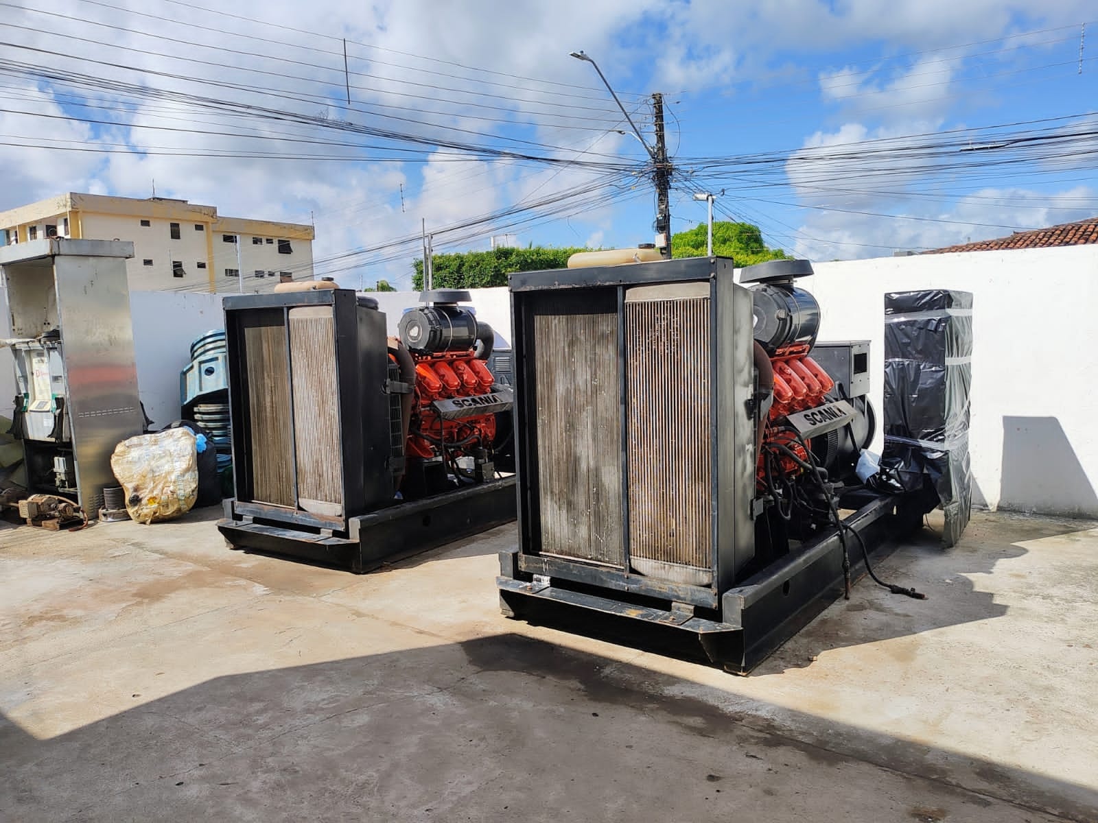 Gerador de Energia STEMAC 650 kVA ano 2007