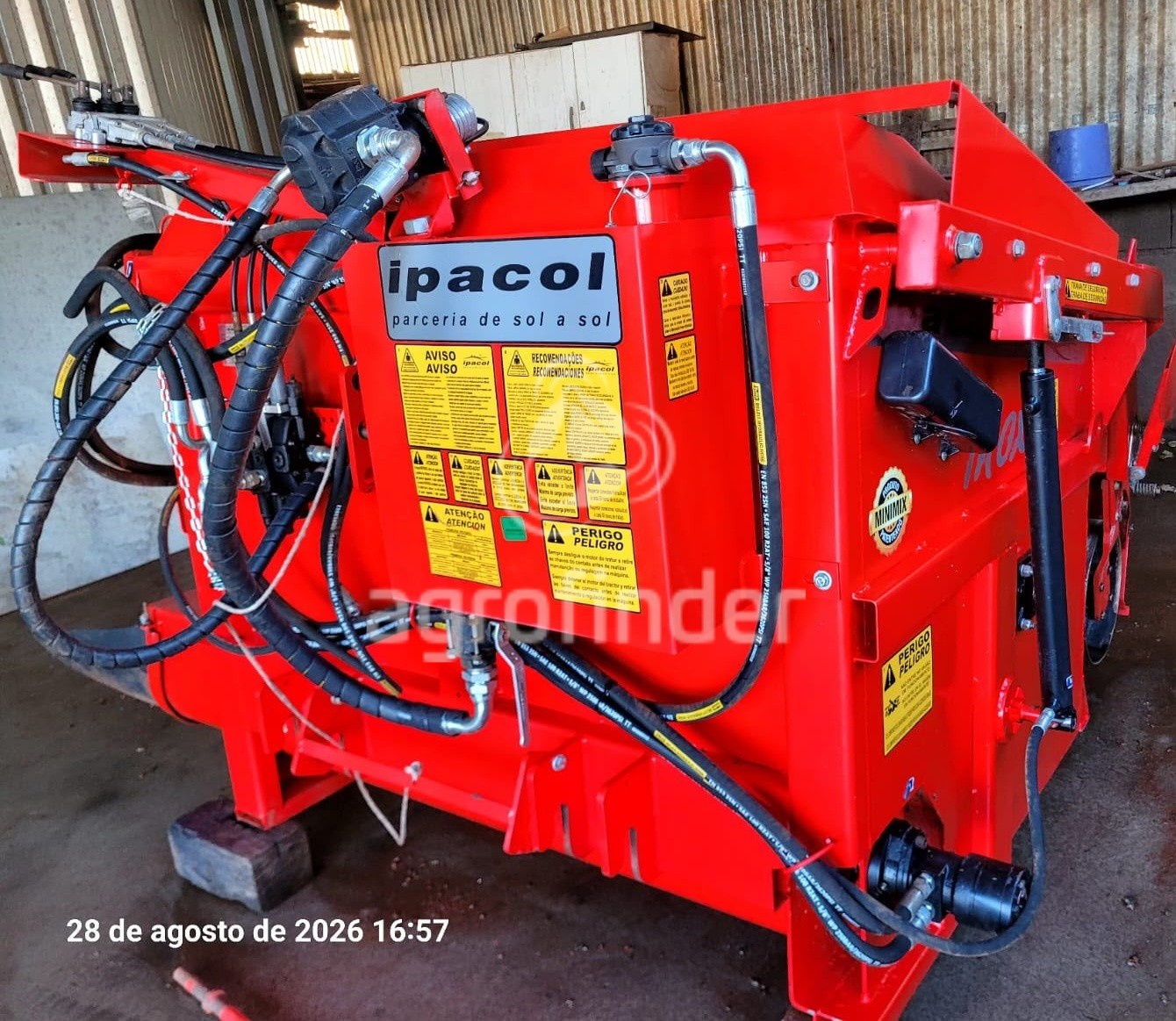 Vagão Misturador Ipacol VFMH 1.5 ano 2023