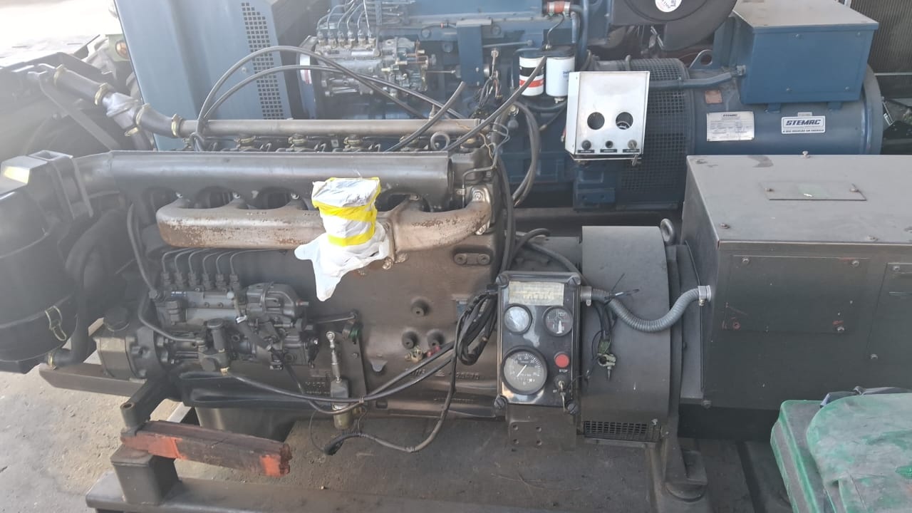 Gerador de Energia STEMAC 80 kVA ano 1997