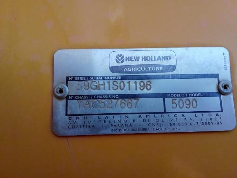 Plataforma New Holland 25 PÉS ano 2010