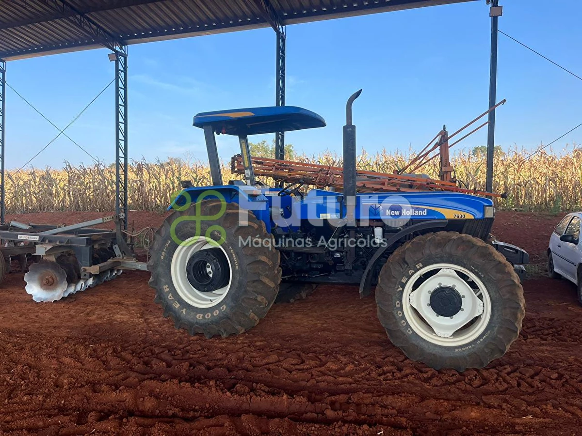 Trator New Holland 7630 ano 2019
