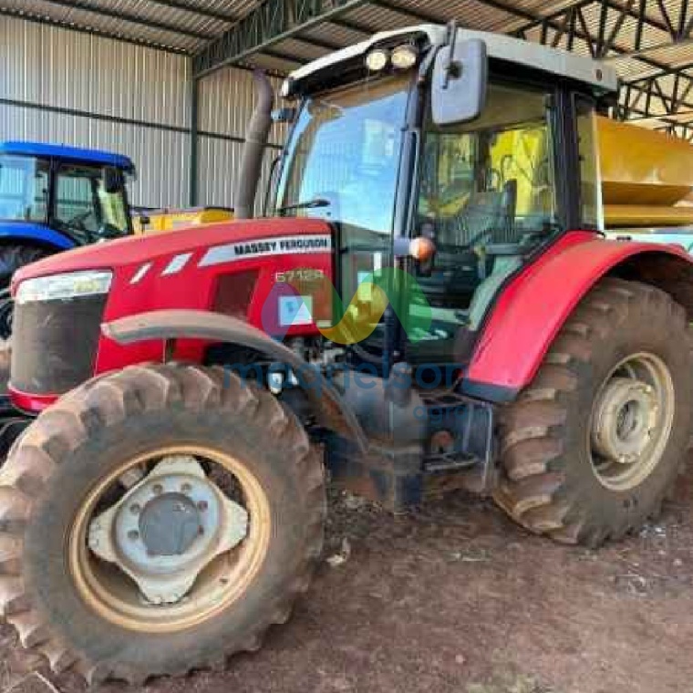 Trator Massey Ferguson 6712R Dyna-4 ano 2017