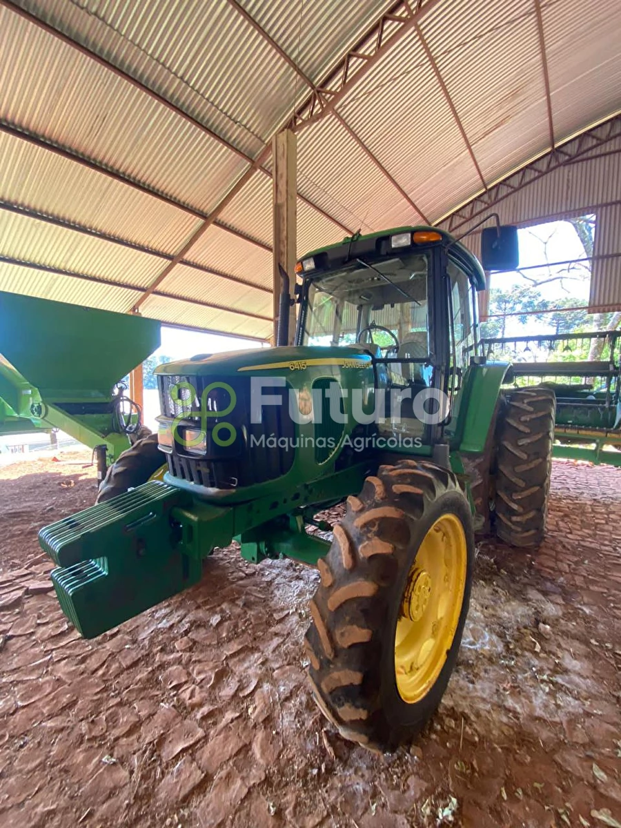 Trator John Deere 6415 ano 2009 - 6415 - Máquinas Agrícolas