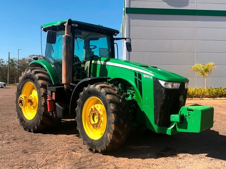 Trator John Deere 8345 R ano 2017