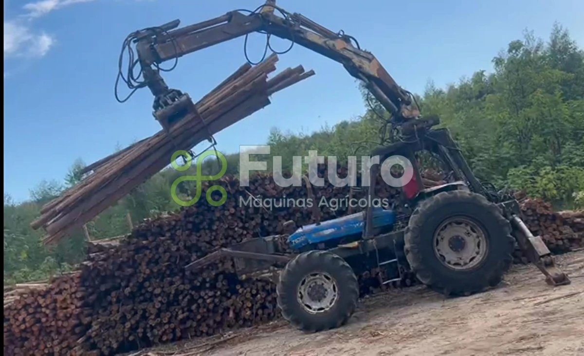 Trator New Holland 7630 ano 2001
